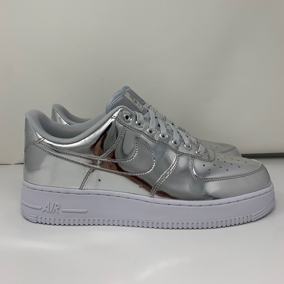Nike Other - Nike Air Force One Liquid Metal Chrome